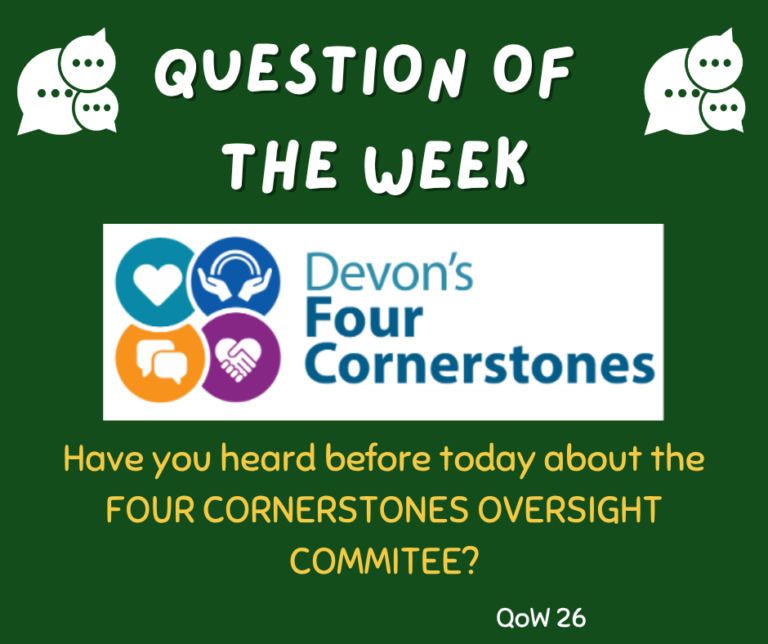 Question of the Week The Four Cornerstones Oversight Commitee